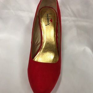 Luichiny "ME CHELLE" red platform